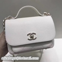Grade Quality Chanel Classic Flap Bag Original Leather CHA3269 White