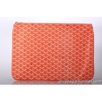 Most Popular Goyard New Design Ipad Bag Large Size 020113 Orange