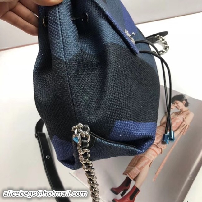 Grade Quality CHANEL Small Backpack 33659 Blue&black