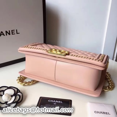 Stylish Chanel Sheepskin Leather Shoulder Bag 94804 Pink