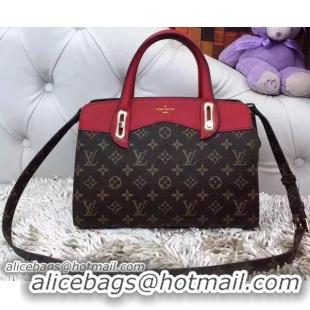 Best Price Louis Vuitton Monogram Canvas Tote Bag M40736 Red