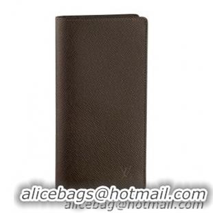 Hot Sell Louis Vuitton Taiga Leather Brazza Wallet M32578