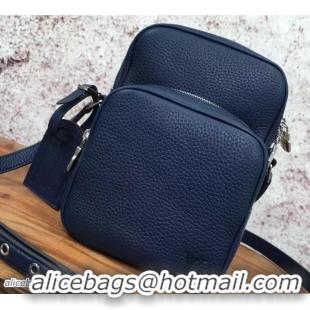 Feminine Louis Vuitton Taurillon Leather Amazone 22 Bag M54302 Navy 2017