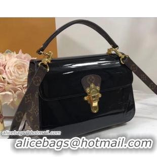 Reasonable Price Louis Vuitton Patent Leather Monogram Canvas Cherrywood Bag M53353 Noir 2018