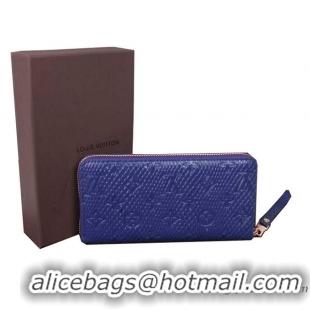 Louis Vuitton Monogram Empreinte Secret Long Wallet M91446 Violet