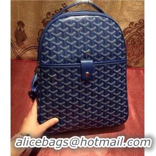 Good Product Newly Launched 2014 Goyard Backpack 8990 Blue