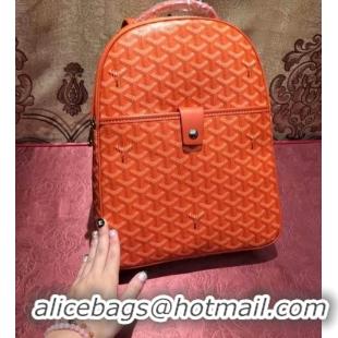 Unique Ladies Goyard Backpack 8990 Orange