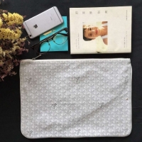 Well Crafted Goyard New Design Ipad Bag Small Size PM 020113 White