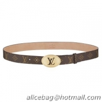 Louis Vuitton Cut Oval Monogram Belt M984T