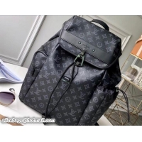 Good Quality Louis Vuitton Monogram Eclipse Canvas Discovery Backpack Bag M43694 2018