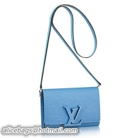 Cheaper Louis Vuitton Epi Leather Louise Strap PM M41276 Bleuet