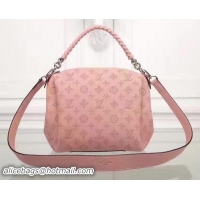 Best Grade Louis Vuitton Mahina Leather BABYLONE CHAIN BB Bag M51223 Pink