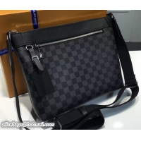 Pretty Style Louis Vuitton Mick PM Damier Graphite Canvas Coated Men's Bag N40003 2017