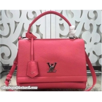 Classic Style Louis Vuitton Calf Leather Lockme II Bag M41794 Poppy