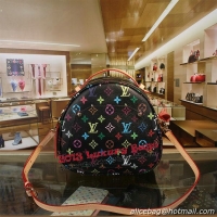 Classic Specials Louis Vuitton Shoulder Bag M40124 Monogram Multicolore Black