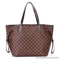 Louis Vuitton Damier Ebene Canvas Neverfull MM N51105