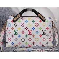 Popular Louis Vuitton Monogram Multicolore Tote Bags M94114 White