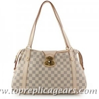 Stylish Louis Vuitton Damier Azur Canvas Stresa PM N42220