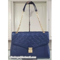 Low Price Louis Vuitton Monogram Empreinte St Germain MM Bag M48933 Blue