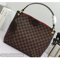 Best Price Louis Vuitton Graceful Hobo PM Bag Damier Ebene Canvas N44044 2018