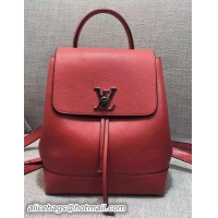 Big Discount Louis Vuitton LOCKME BACKPACK M41817 Red