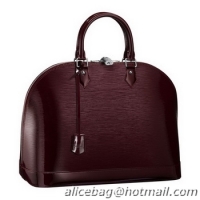 Louis Vuitton Epi Leather Alma MM M40447 Prune Electric