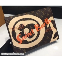 Sophisticated Louis Vuitton Tahitiennes Print Monogram Canvas Toiletry Pouch 26 Bag M44136 2017