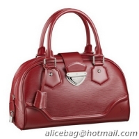 Louis Vuitton Epi Leather Bowling Montaigne GM M5931M Rubis