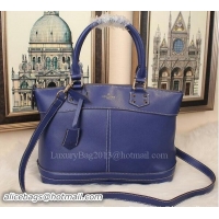Classic Hot Louis Vuitton Suhali Leather LOCKIT PM Bags M43220 Blue