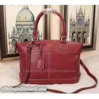 Popular Style Louis Vuitton Suhali Leather LOCKIT PM Bags M43220 Burgundy