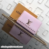 Top Grade Louis Vuitton Calfskin Leather LOUISE MM M54584 Pink