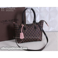Unique Style Louis Vuitton Damier Ebene Canvas CAISSA TOTE Bag PM N41548 Pink