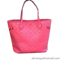 Grade Quality Louis Vuitton Monogram Empreinte Neverfull MM M40882 Pink