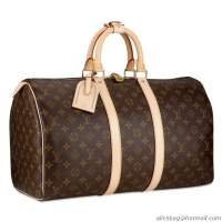 Lower Price Louis Vuitton Monogram Canvas Keepall 50 M41426