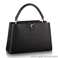Best Product Louis Vuitton 2015 Capucines MM M48864 Black
