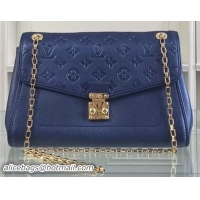 Best Grade Louis Vuitton Monogram Empreinte St Germain PM Bag M48949 Blue