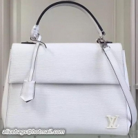 Hot Style Louis Vuitton Epi Leather Cluny MM M41302 White