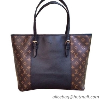 Cheap Price Louis Vuitton Monogram Canvas Shoper Tote Bag M40166 Black