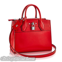 Classic Hot Louis Vuitton City Steamer PM M51030 Red
