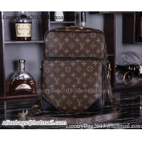 Top Grade Louis Vuitton Monogram Canvas Messenger Bag M95707 Black