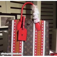 Best Product Louis Vuitton City Steamer MM Bag M43493 Red 2017