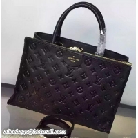 Cheapest Louis Vuitton Monogram Empreinte BROMPTON Bag M41582 Black