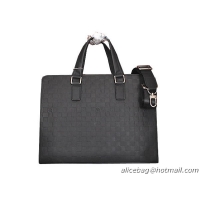 Louis Vuitton Briefcase Damier Graphite Leather M9554 Black