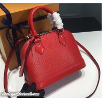 Hot Style Louis Vuitton Epi Alma BB Bag M91606 Red
