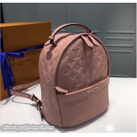 Discount Fashion Louis Vuitton Sorbonne Mongram Empreinte Backpack Bag M44015 Pink 2017