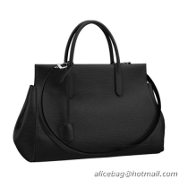 Perfect Louis Vuitton M94612 Epi Leather Marly MM Black Bag