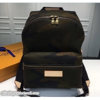 Stylish Supreme x Louis Vuitton Backpack Bag Camouflage 90702 2017
