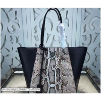Top Grade Louis Vuitton Lockme Cabas Bag N92917 Python Pattern