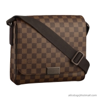 Louis Vuitton Damier Ebene Canvas District PM Messenger Bags N4113