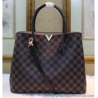 Cheapest Louis Vuitton Damier Ebene Canvas KENSINGTON Bag N41435